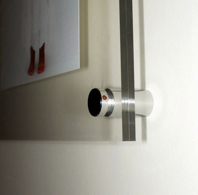 arylic frames wall mounted plexiglass sign holders acrylic floating