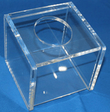 Boite à mouchoirs Plexiglas